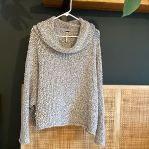Free People BFF slouchy cowl neck sweater XS